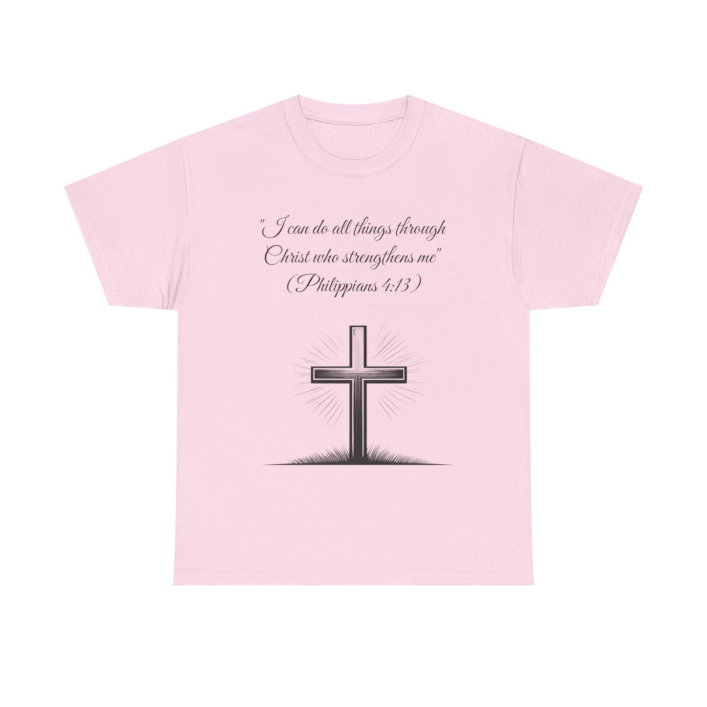 Faith T-Shirt Philippians 4:13 Tee