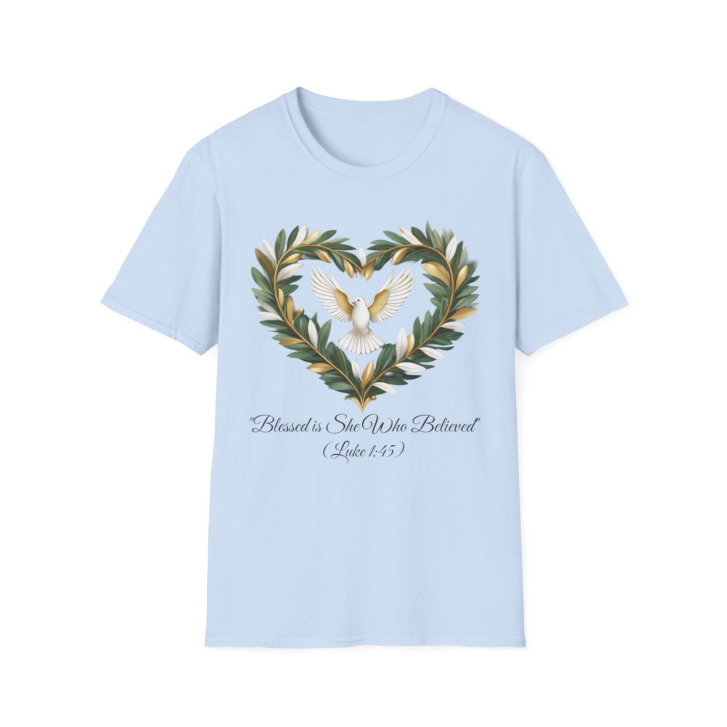 Luke 1:45 Womens T-Shirt