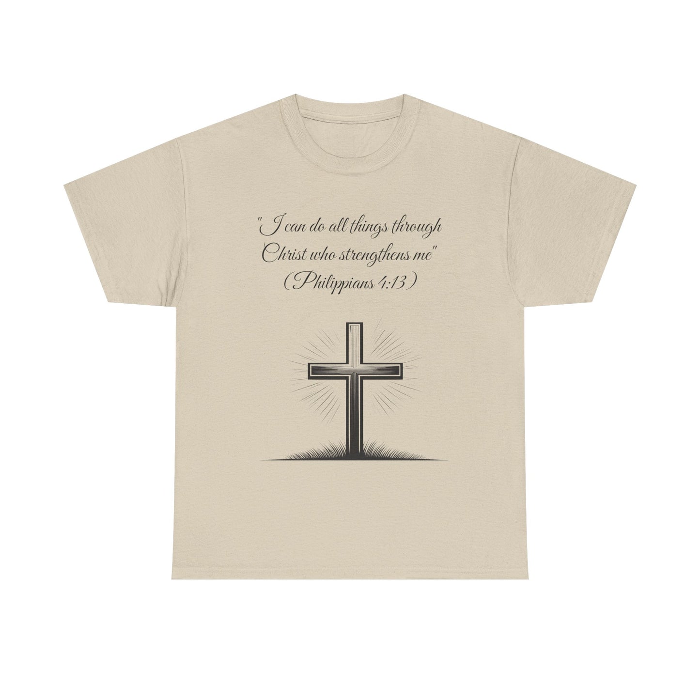 Faith T-Shirt Philippians 4:13 Tee