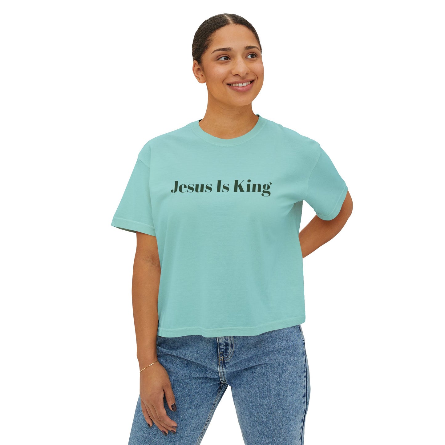 Jesus Is King T-Shirt, Unisex Graphic Tee with Revelation 19:16, Faith-Based Apparel