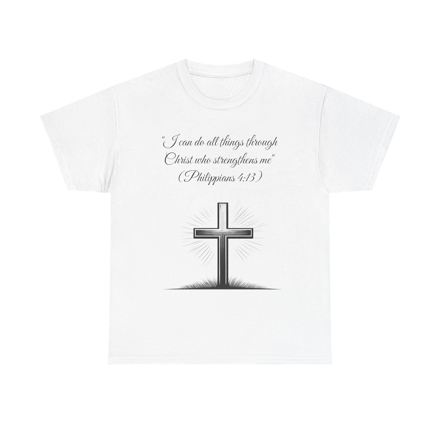 Faith T-Shirt Philippians 4:13 Tee