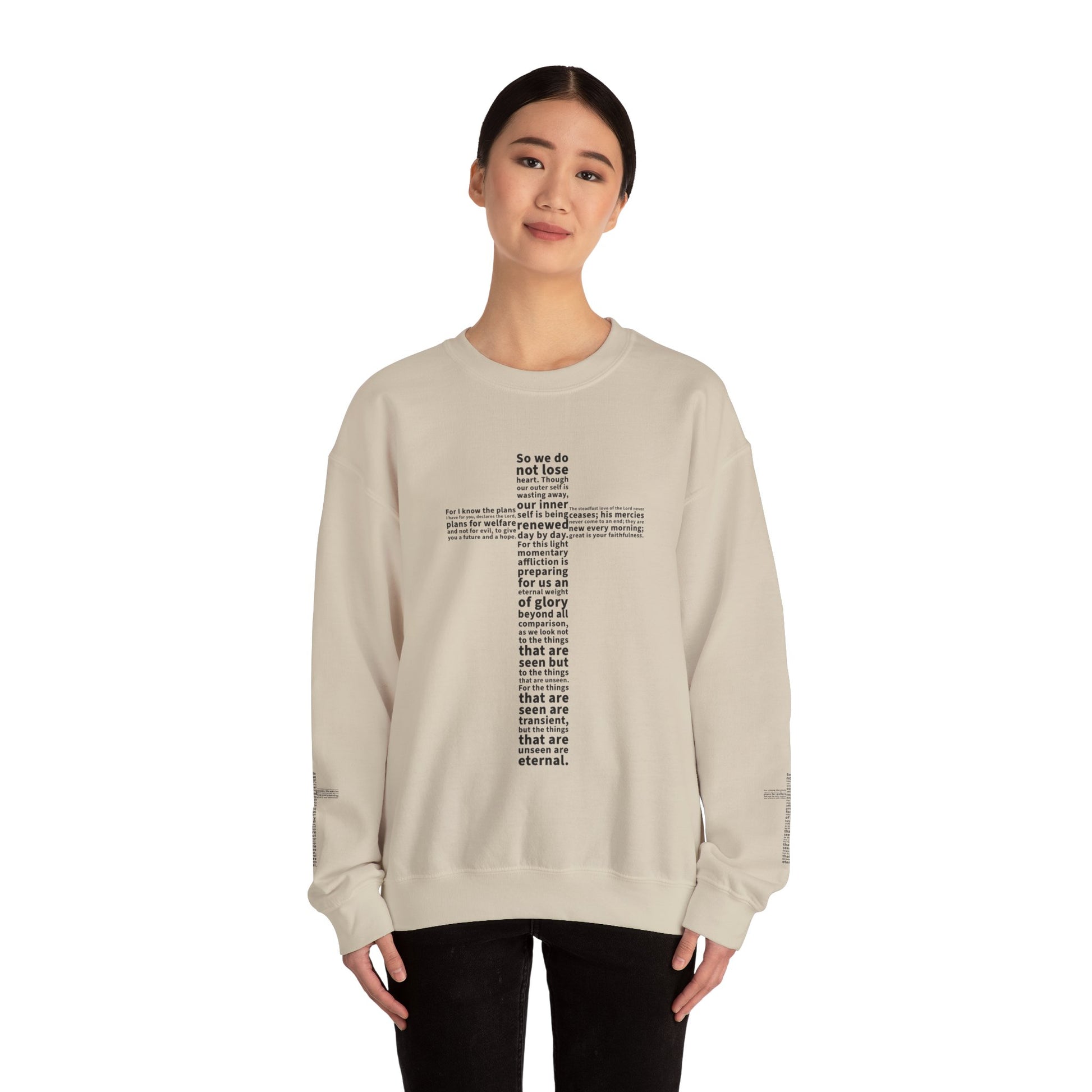 Best Faith Hoodie with White Cross | Bible Verse Design