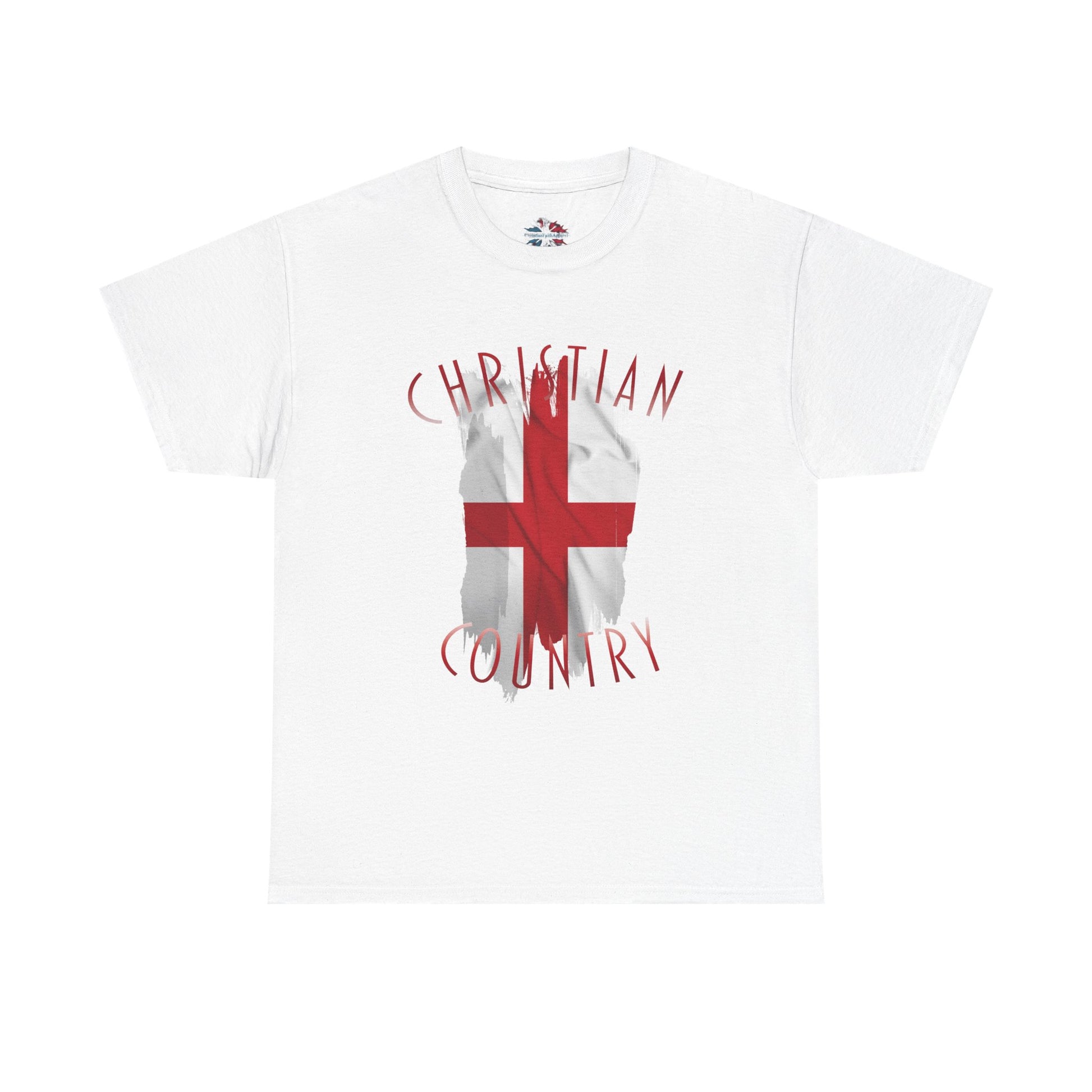 Christian Country England Flag T-Shirt | Unisex Faith Tee