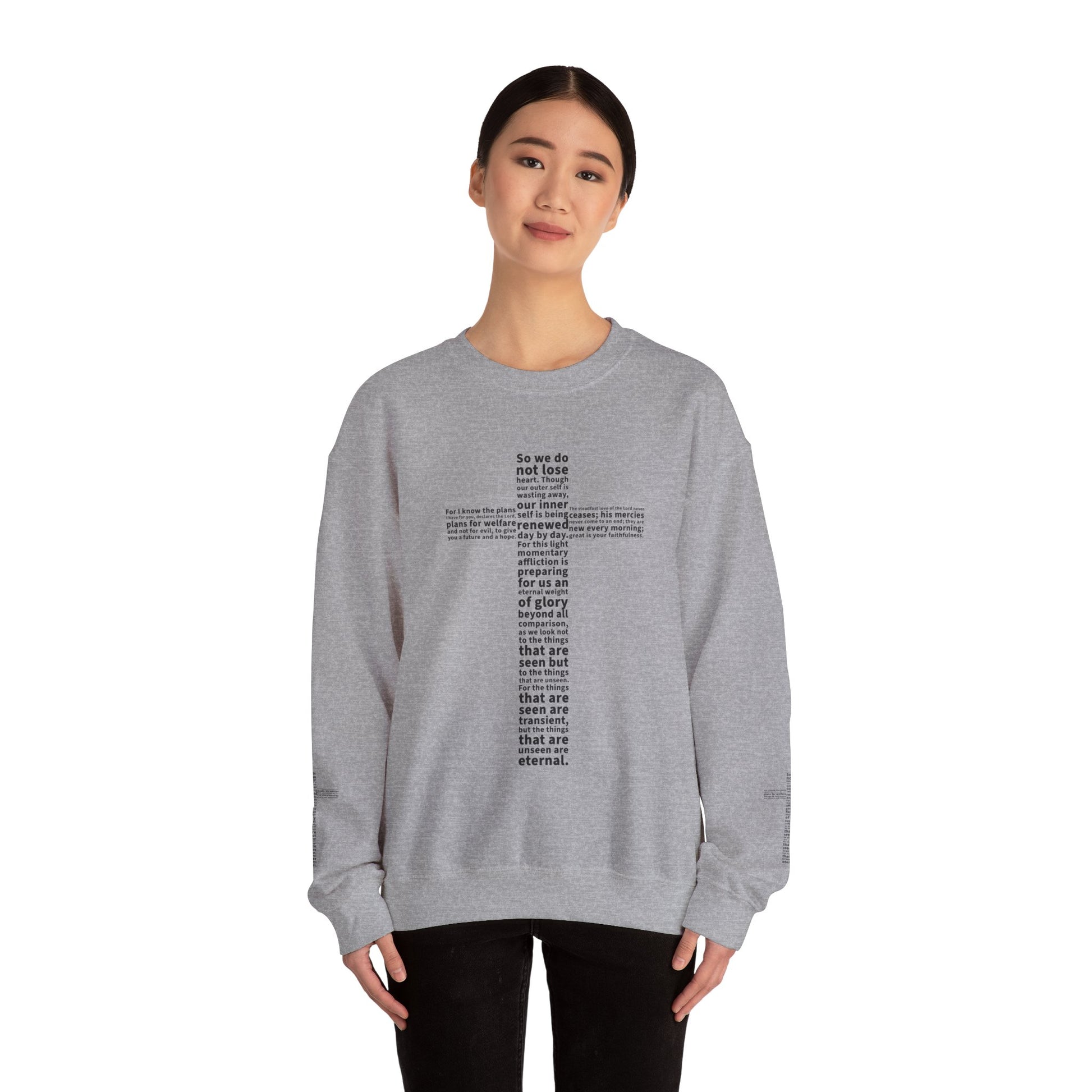 Best Faith Hoodie with White Cross | Bible Verse Design