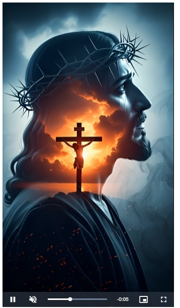 Viral Jesus Crown of Thorns TikTok Video 2026 | Powerful Crucifixion Message