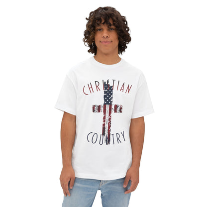 Christian Country American Flag Cross T-ShirtChristian Country American Flag Cross T-Shirt