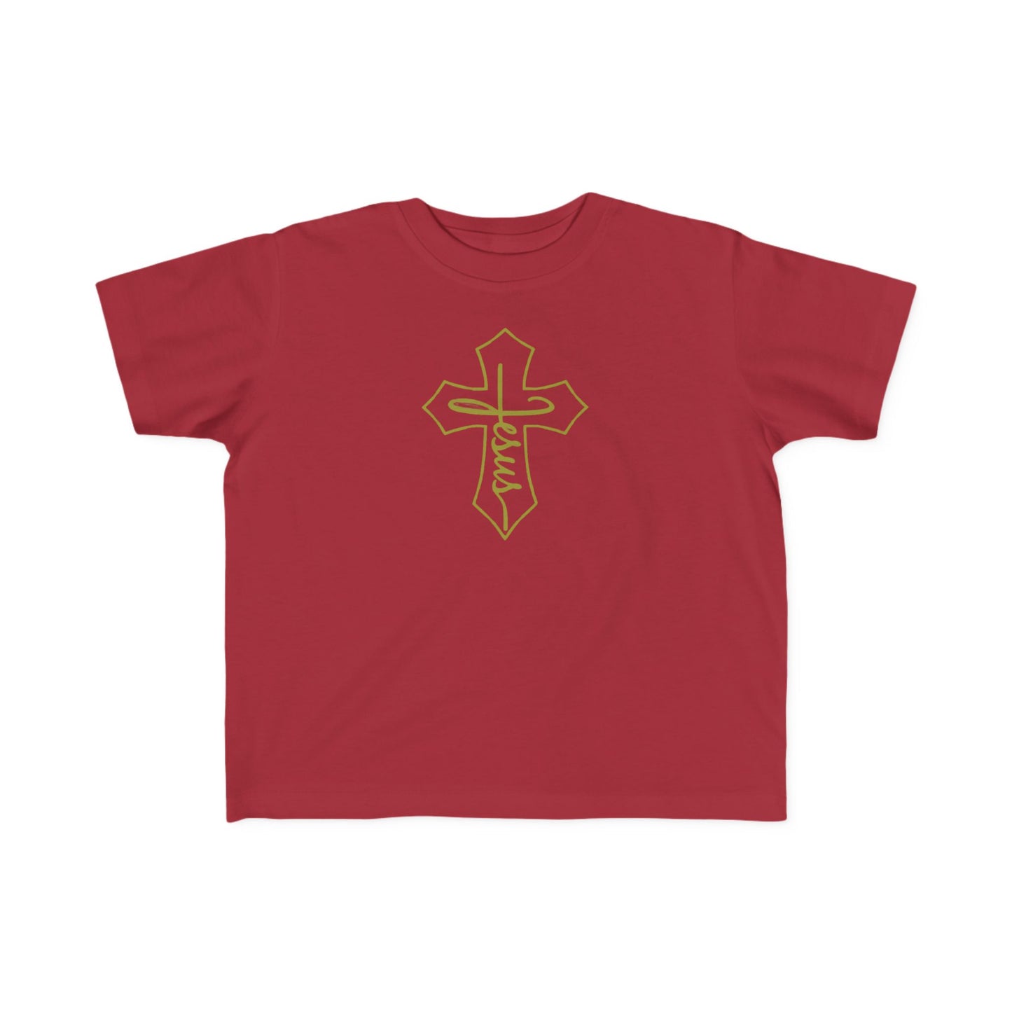 Toddler JESUS Cross T-Shirt - Faith Design