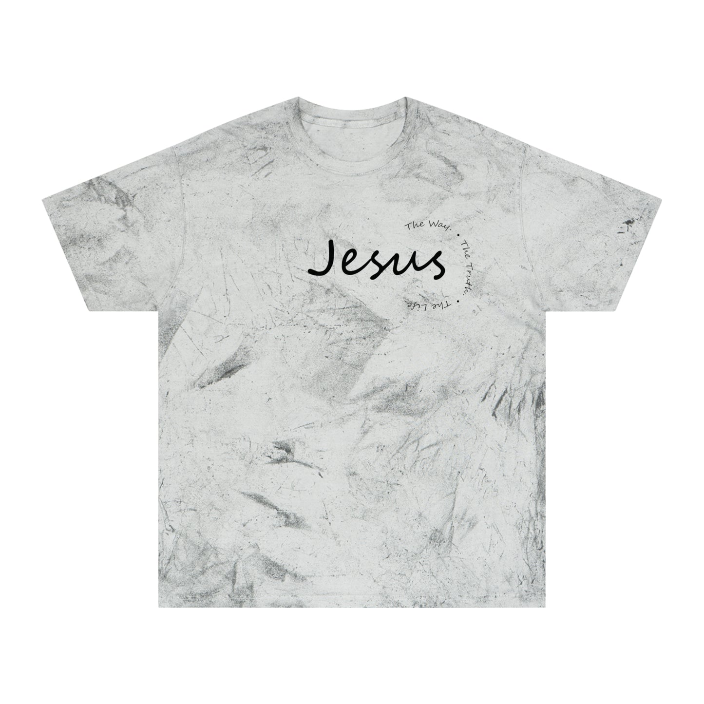 Colorful Jesus T-Shirt, Unisex Tie Dye Tee, Faith-Based Apparel