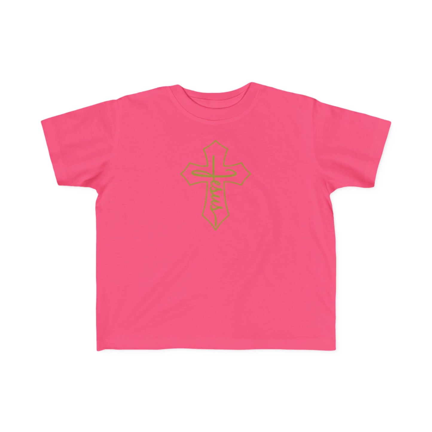 Toddler JESUS Cross T-Shirt - Faith Design