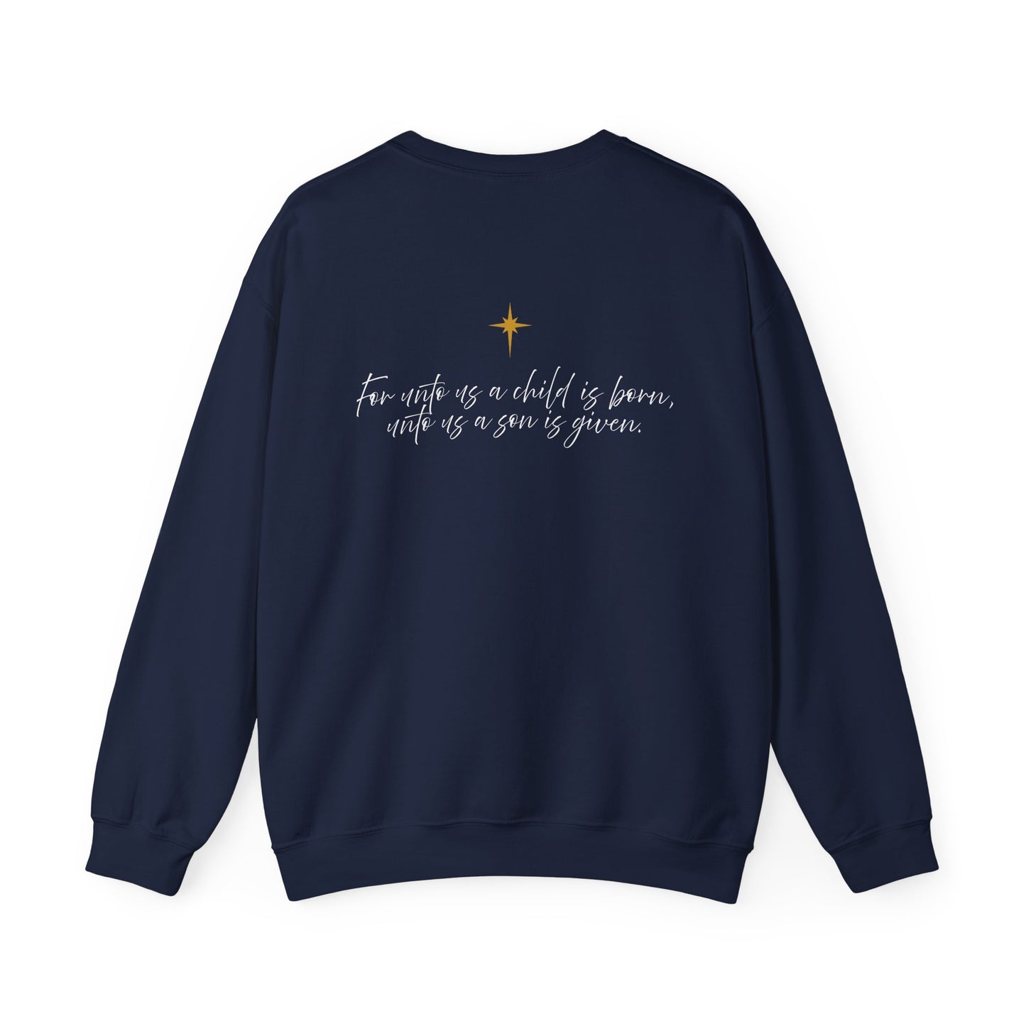 Patriotic Isaiah 9:6 Christian Sweatshirt | American Flag Tree Faith Hoodie – Free USA Shipping