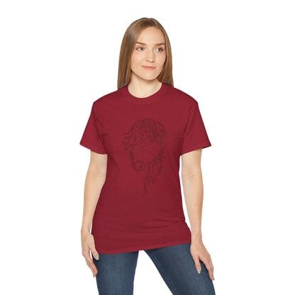 Women’s Jesus Silhouette Bible Verse T-shirt