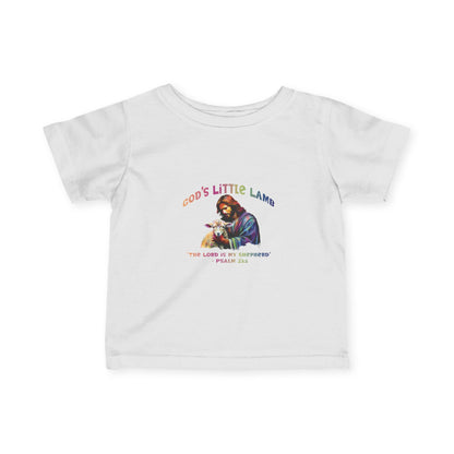 God’s Little Lamb Infant T-Shirt | Psalm 23:1 Baby Tee