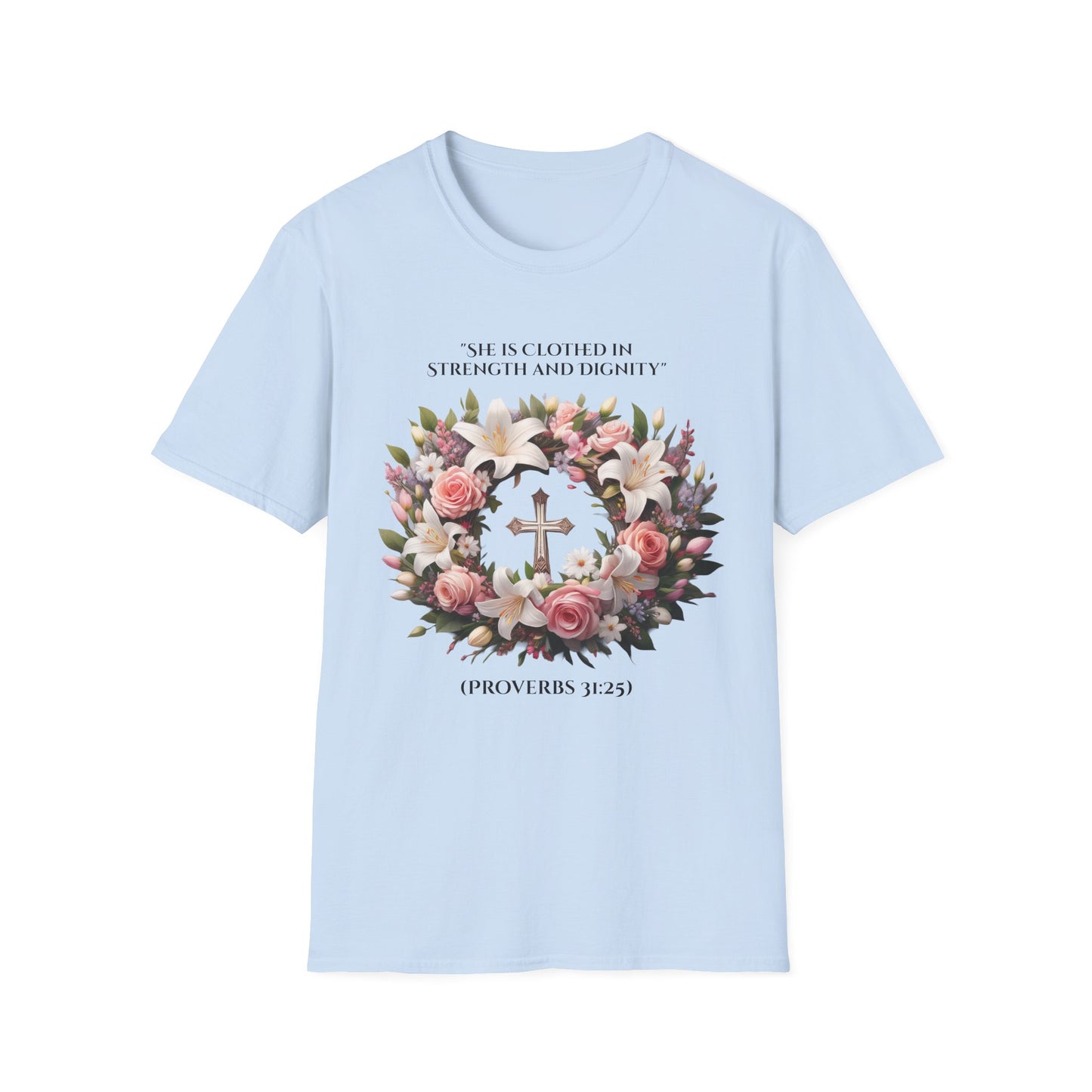 Proverbs 31:25 Women's T-Shirt