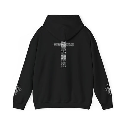 Best Faith Hoodie with White Cross | Bible Verse Design