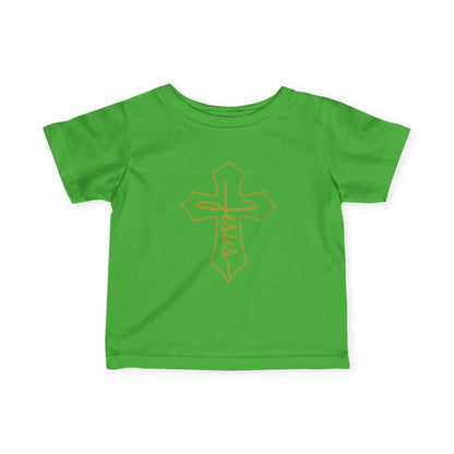 Christian Infant T-Shirt | Jesus Cross Baby Baptism Gift