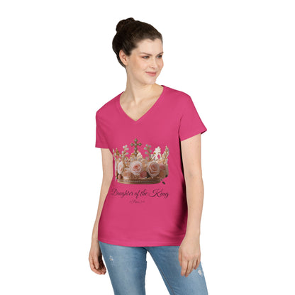 Daughter of the King Ladies V-Neck T-Shirt