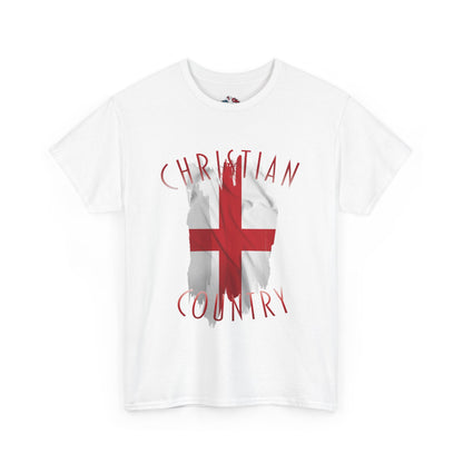 Christian Country England Flag T-Shirt | Unisex Faith Tee
