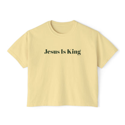 Jesus Is King T-Shirt | Unisex Christian Graphic Tee
