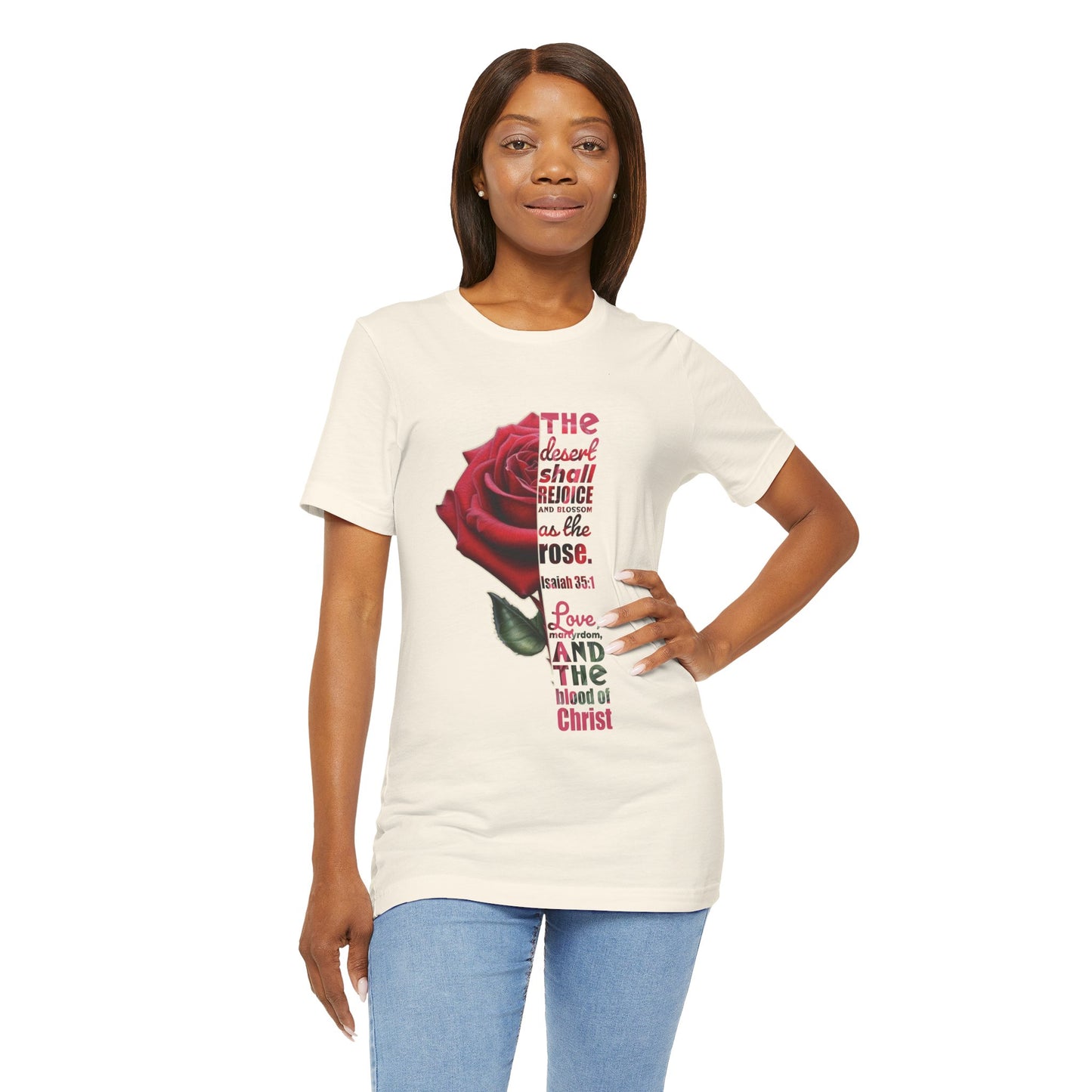 Desert Bloom Women's Inspirational T-Shirt