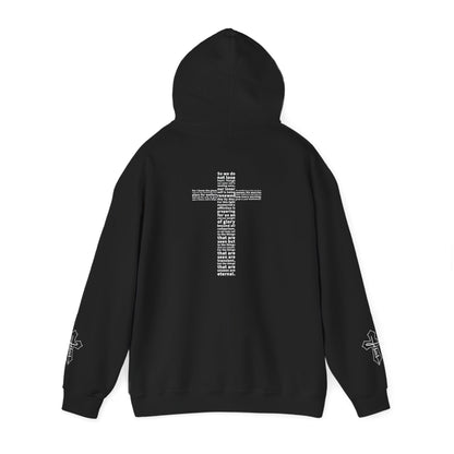 Best Faith Hoodie with White Cross | Bible Verse Design