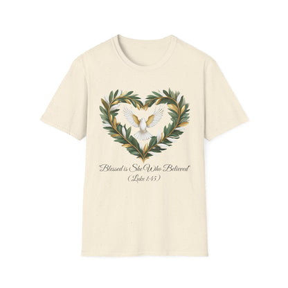 Luke 1:45 Womens T-Shirt