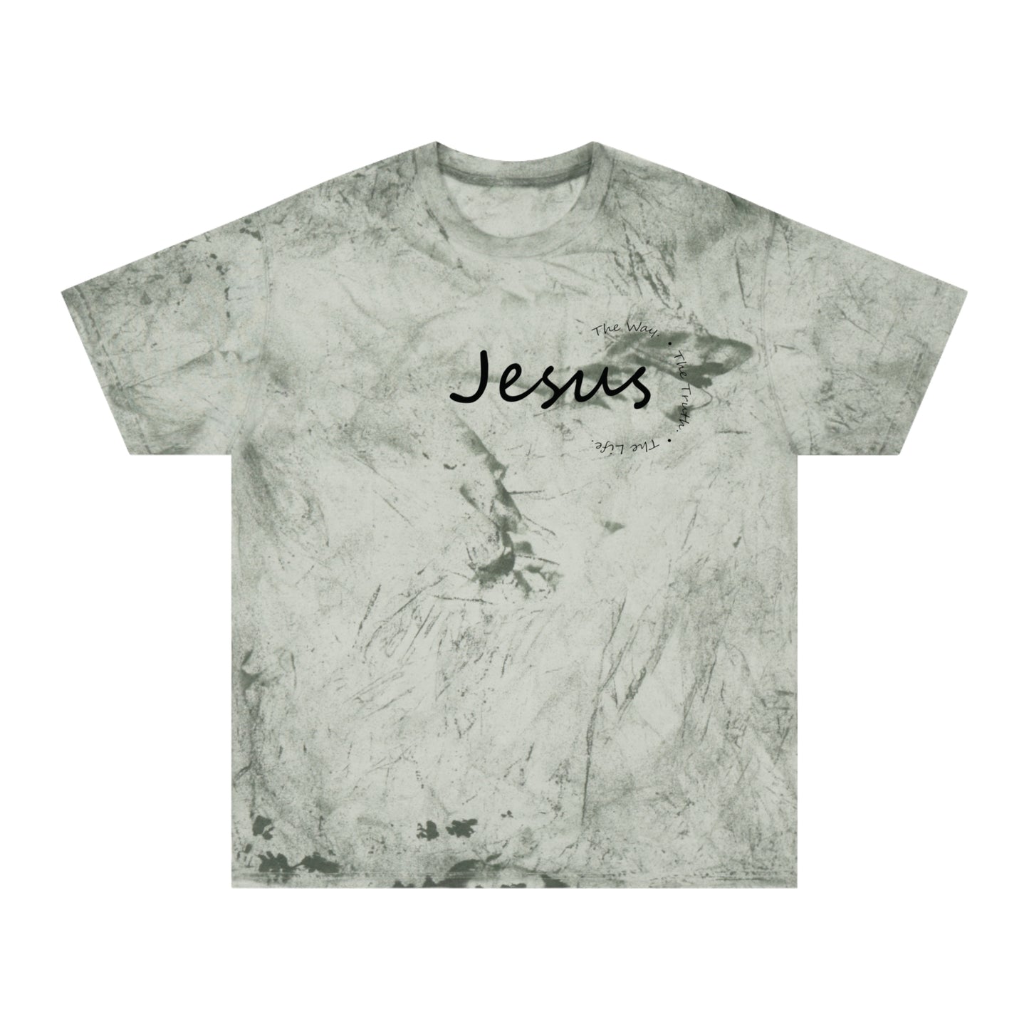Colorful Jesus T-Shirt, Unisex Tie Dye Tee, Faith-Based Apparel