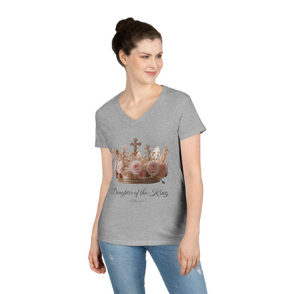 Daughter of the King Ladies V-Neck T-Shirt