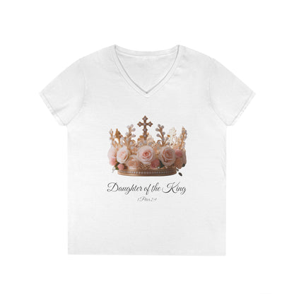 Daughter of the King Ladies V-Neck T-Shirt