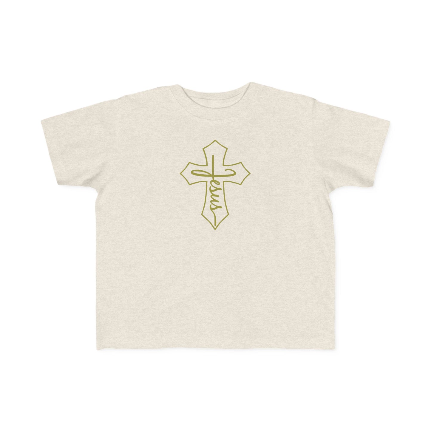 Toddler JESUS Cross T-Shirt - Faith Design