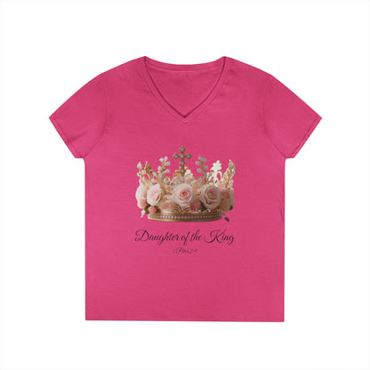 Daughter of the King Ladies V-Neck T-Shirt
