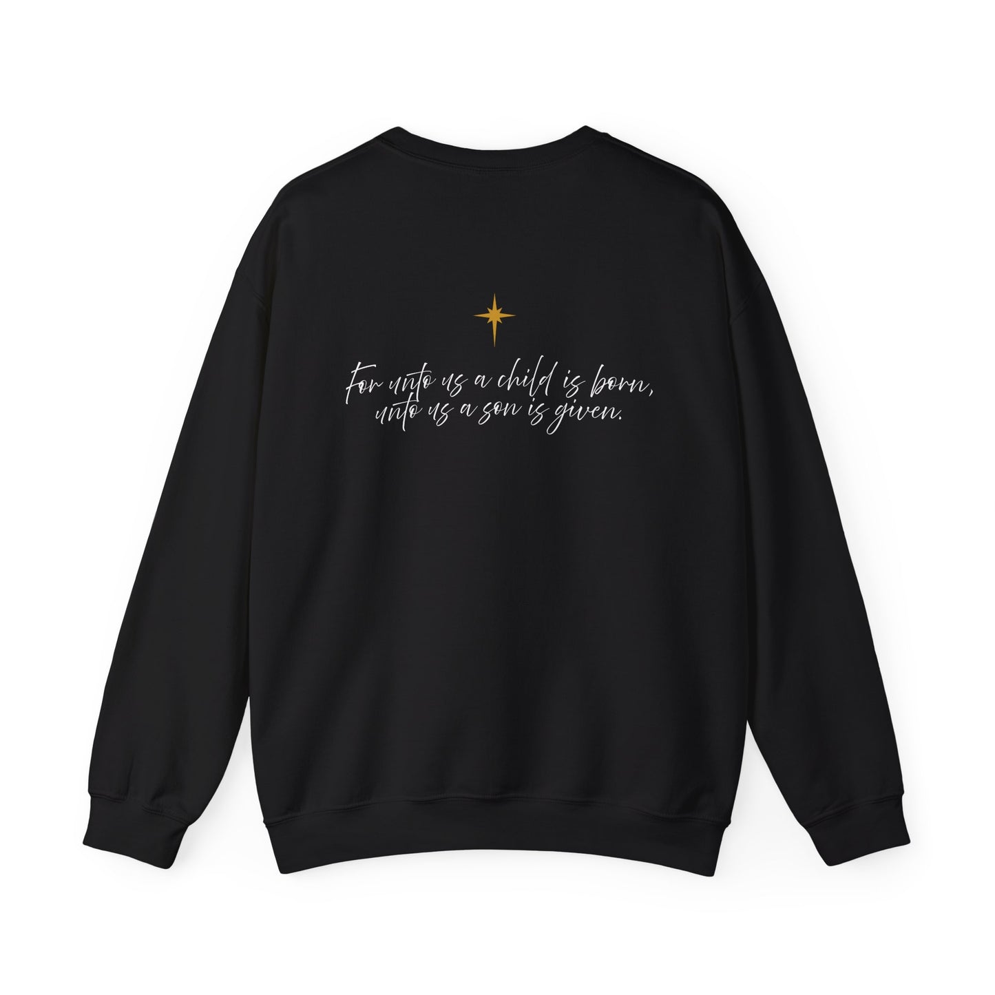 Patriotic Isaiah 9:6 Christian Sweatshirt | American Flag Tree Faith Hoodie – Free USA Shipping