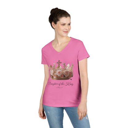 Daughter of the King Ladies V-Neck T-Shirt