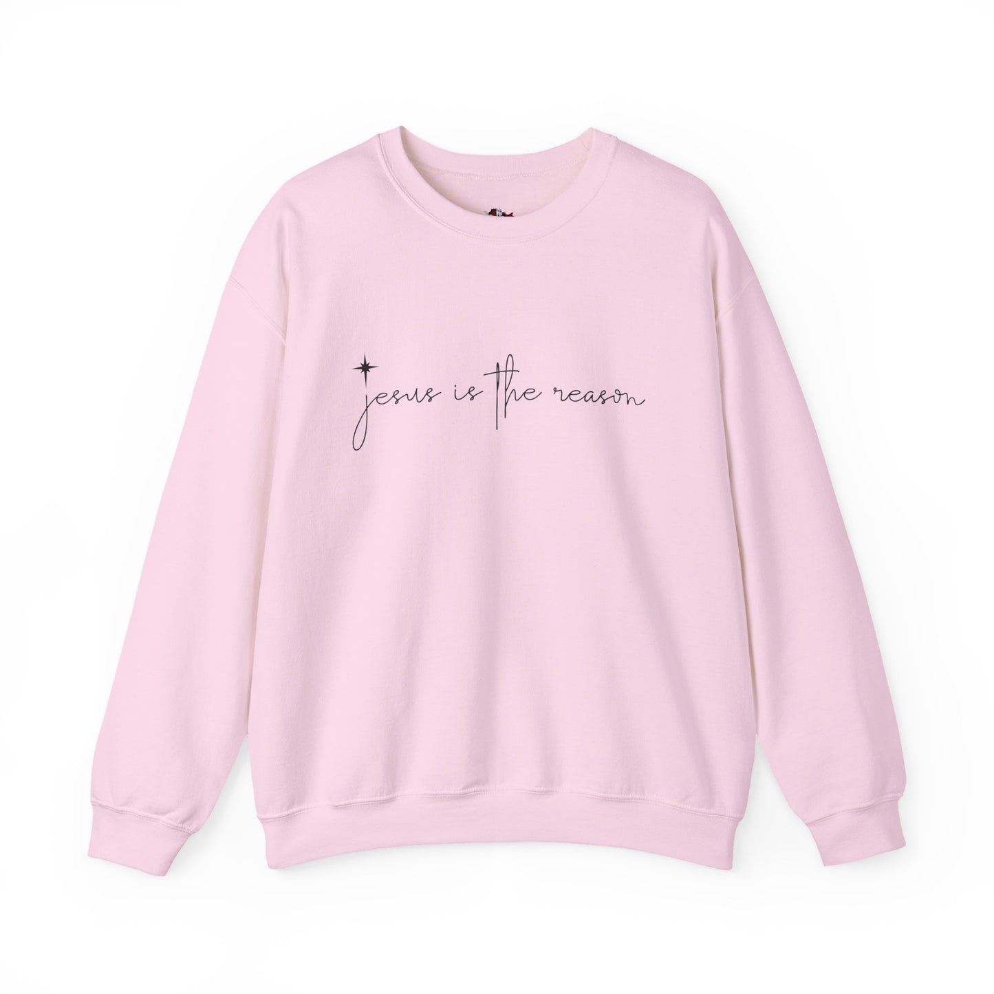 Jesus is the Reason Christmas Crewneck Sweatshirt Women Christian Holiday Gift